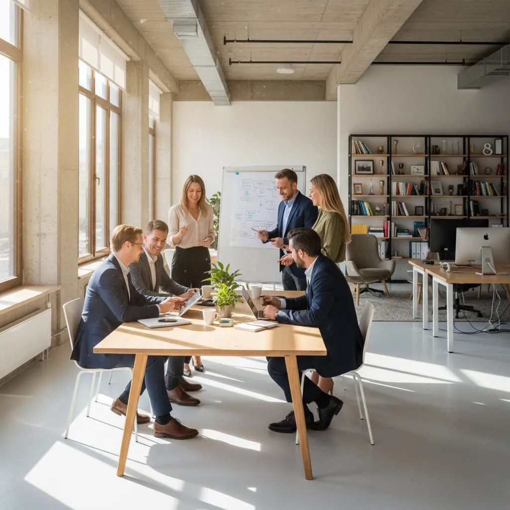 Arbetssökande i karriärcentrum